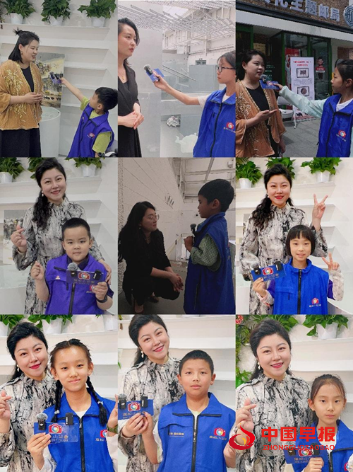 旗帜小记者受邀参加一带一路文化主题邮局活动(图7) 旗帜小记者受邀参加一带一路文化主题邮局活动(图7)