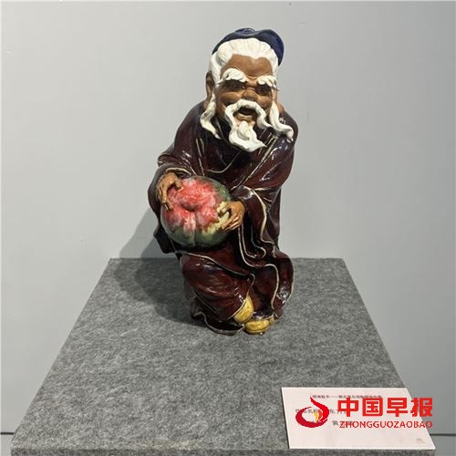 非遗活化新样本：黄志棠石湾陶塑原作展亮相宜昌(图3)