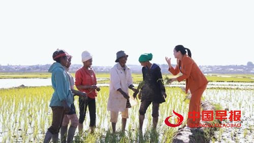 一片好膜铺就中非共富路,湖南人李洪梅激活非洲女性就业新动能(图2) 一片好膜铺就中非共富路,湖南人李洪梅激活非洲女性就业新动能(图2)
